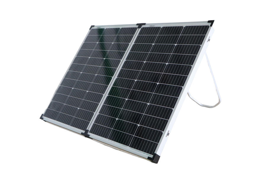 160W Outdoor Foldable Solar Suitcase