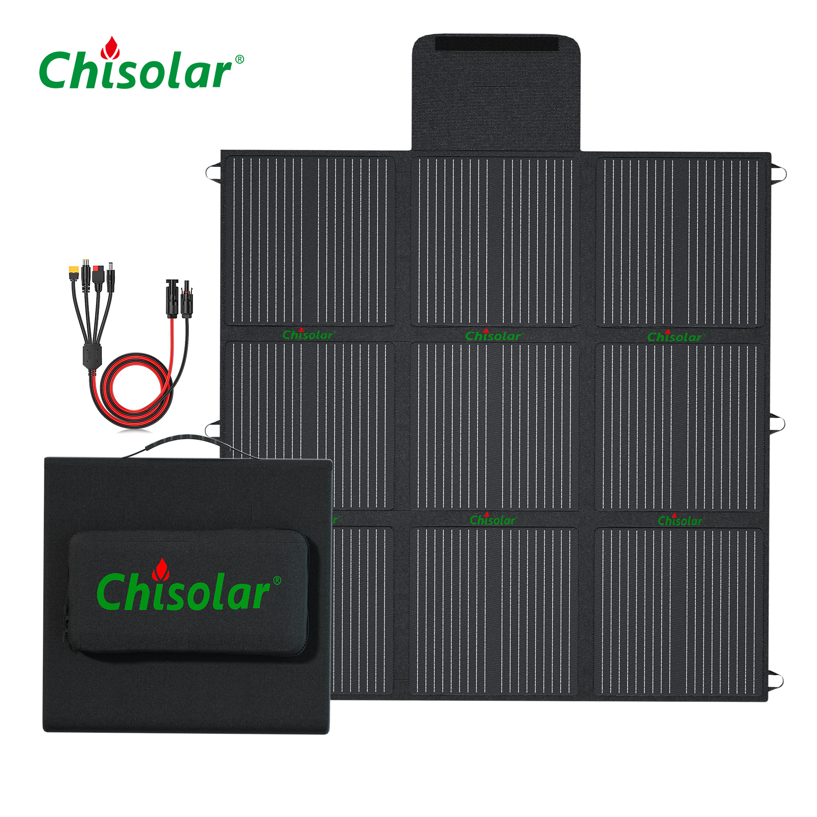 50-400W Portable Folding Solar Blanket 